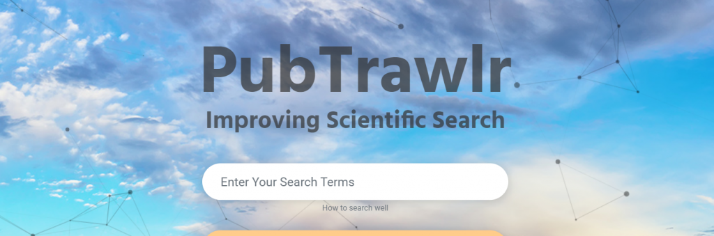 Using PubTrawlr’s Quick Search