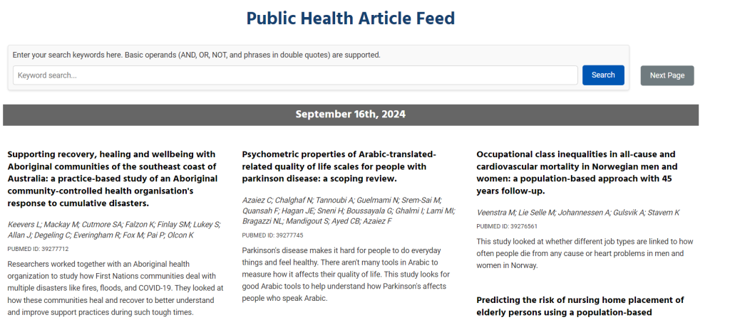 Bringing Science to Everyone: The Launch of PubTrawlr’s New Article Feed